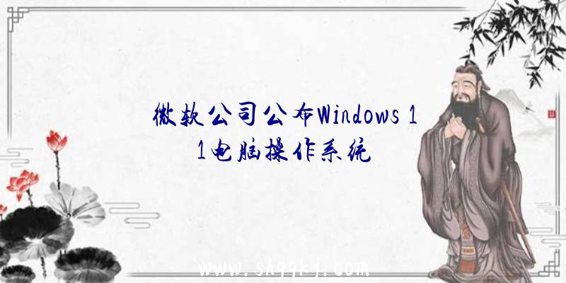 微软公司公布Windows
